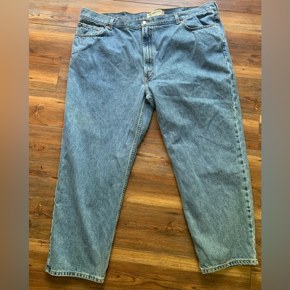 Men’s Y2K Levi’s 550 Relaxed Fit Jeans Size 48x30 - Picture 2 of 10